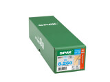 50 x SPAX-S A2 SENKKOPF FRAESRIPPEN T-STAR PLUS T40 VOLLGEWINDE CUT 8 x 260