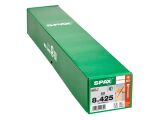 50 x SPAX ZYLINDERKOPF T-STAR PLUS T40 VOLLGEWINDE CUT WIROX  8 x 425