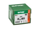 200 x SPAX SENKMULTIKOPF T-STAR PLUS T20 TEILGEWINDE BLAX 3,5 x 40