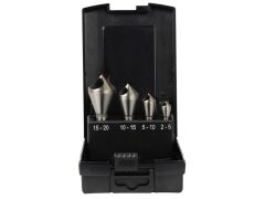 Kegelsenker mit Querloch HSS-G Set 4-tlg.