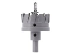 TCT Metall-Lochsäge Ø 24 mm inkl. Spiralbohrer und Feder + Winkelstiftschlüssel