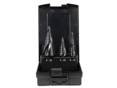 PROSTEP Stufenbohrer HSS-G AlTiN Set 3-tlg.