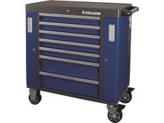 Bestückter Werkstattwagen SPACE mit 7 Schufächern und 229-tlg. proficraft Bestückung Blau/Anthrazit (ehemals SPACELINE)