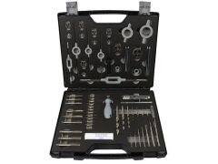 Gewindeschneider-Set HSS-G 61-tlg. M3-M12 in Kunststoffkoffer