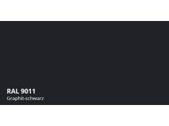 Farbpulver RAL 9011 Graphitschwarz Glatt Matt Feinstruktur - Bahnzulassung