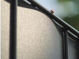 35 Meter Sichtschutz Standard 191mm aus PP - 0,7mm stark - RAL 7040 Fenstergrau