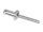 250 x H-Power Hochfeste Blindniet Edelstahl A2/ A2 Flachkopf 6,4x18,5 - Klemmbereich: 10,8-12,8mm