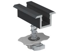 10 x fischer Mittelklemme vorm. PM C 33-39 AL sw