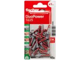 5 x fischer DuoPower 5x25 K (45 Stück im Blister)
