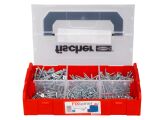 1 x fischer FIXtainer - PowerFast II Senkkopf Vollgewinde...