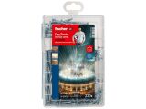 1 x fischer Meister-Box PowerFast II Senkkopfschrauben TG/VG TX (222 Teile)