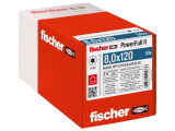 50 x fischer PowerFull II 8,0x120 SK TX VG blvz