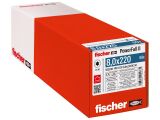50 x fischer PowerFull II 8,0x220 SK TX VG blvz
