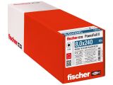 50 x fischer PowerFull II 8,0x240 ZK TX VG blvz