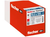 50 x fischer PowerFast II 10,0x100 TK TG TX blvz