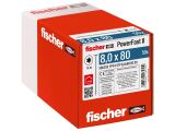 50 x fischer PowerFast II 8,0x80 ST TX TG blvz