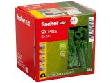 90 x fischer Dübel SX Plus Green 8x40