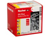 100 x fischer Dübel SX Plus 6x30 S PH TX