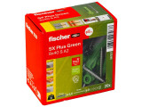 20 x fischer Dübel SX Plus Green 8x40 S A2