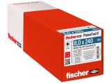 50 x fischer PowerFast II 8,0x240 TK TG TX blvz