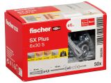 50 x fischer Dübel SX Plus 6x30 S