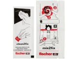 1 x fischer GOW Multipack Badkleber (4er Pack)