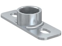 25 x fischer Grundplatte GPSR 1"