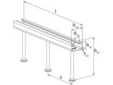 1 x fischer Einlegeschiene FES RS S 600 250 hdg