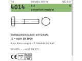 200 x Sechskantschrauben mit Schaft ISO 4014 8.8 M8 x 45...