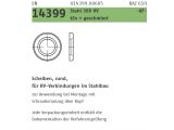 20 x Scheiben für HV Stahlbau EN 14399 -6 Stahl 36...