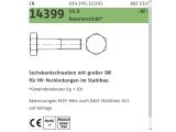 1 x HV Sechskantschrauben EN14399-4, 10.9 M30 x 230 -AF-...