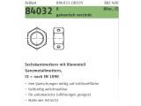 1000 x Biloc-Muttern Kl. 8, CE nach EN 1090 verzinkt M8