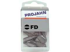 10er Pack 1/4" Bit L25 mm Schlitz 4,0 x 0,5 mm