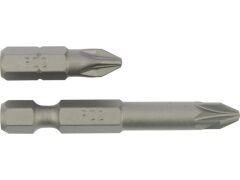 100er Pack 1/4" Bit Länge 25 mm Pozidriv Nr 2