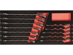 ProForm Schubladen Einlage mit GearTech Schlüssel "umschaltbar" - 12tlg