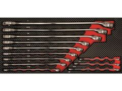 ProForm Einlage mit Zoll Gabelringschlüssel - 12tlg