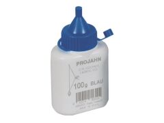 Farbpulverflasche 100g blau für Schlagschnurroller
