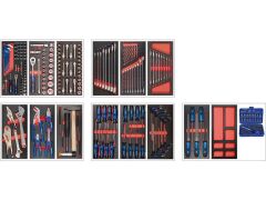 Bestückung für 5 Schubladen 320tlg