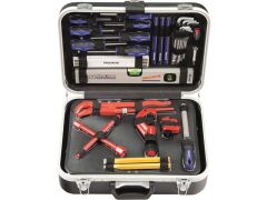 1/4" + 1/2" proficraft Sanitär-Werkzeug-Koffer, 95-tlg.