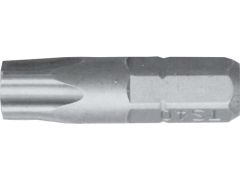 1/4" Bit L25 mm 5-Stern TS10 mit Bohrung