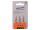3er Pack 1/4" markierter Bit L25 mm Schlitz 4mm