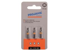 3er Pack 1/4" markierter Bit L25 mm Innen-6kant 5mm