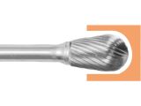 Hartmetallfräser, Form ND Kombifräser d1 12,8 mm, Schaftdurchmesser 6.0 mm Standardverzahnung