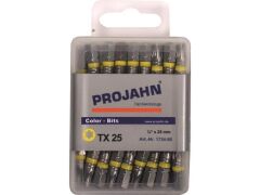 50er Pack 1/4" markierter Bit L25 mm TX T15