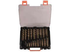 Bohrer-Magazin Kunststoff HSS-Co 170tlg 1-10/0,5 mm ECO