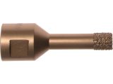 Diamantbohrer mit Selbstk&uuml;hlung (Wachsf&uuml;llung) M14- Gewindeschaft - 10mm