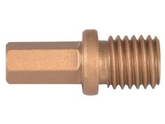 Adapter von M14 Gewinde Aufnahme auf 6-kant Schaft