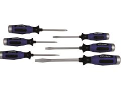 Schraubendreher-Satz, mit Schlagkappe 6-tlg. - Phillips und Schlitz