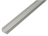 U-Profil - Selbstklemmend Alu Silber eloxiert - 1000mm - 10,9 x 10 - St&auml;rke 1,5mm