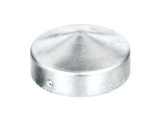 Pfostenkappe/Holz,flach, Feuerverzinkt, Ø80